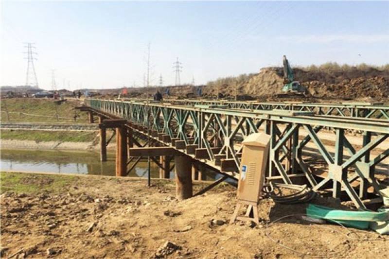 Anhui Bozhou Bailey Steel Bridge Customization