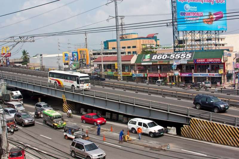 Double Lane Heavy Load Road Atlas Girder Bridge Urban Traffice Flyover Solution Phlippines