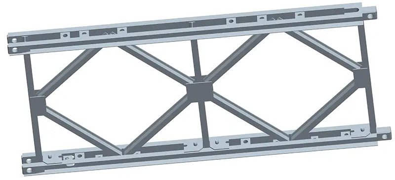 Compact Type CB100 Bailey Bridge 3D BIM Model