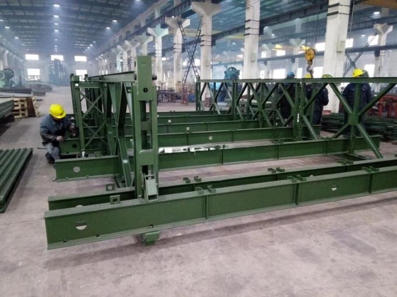 steel truss bailey bridge compact panel bridge