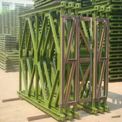 HZCB200-bailey-panel-module-steel-truss-Bridge-Military-Green-03