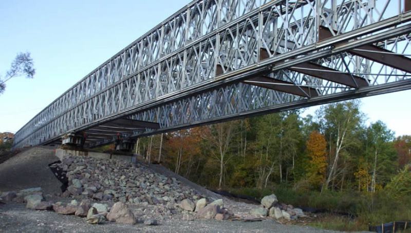 Canada Permanent Compact 200 Railway Bailey Bridging Steel Structures