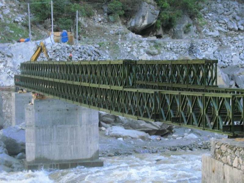 China Bailey Bridges Trusses Cross River