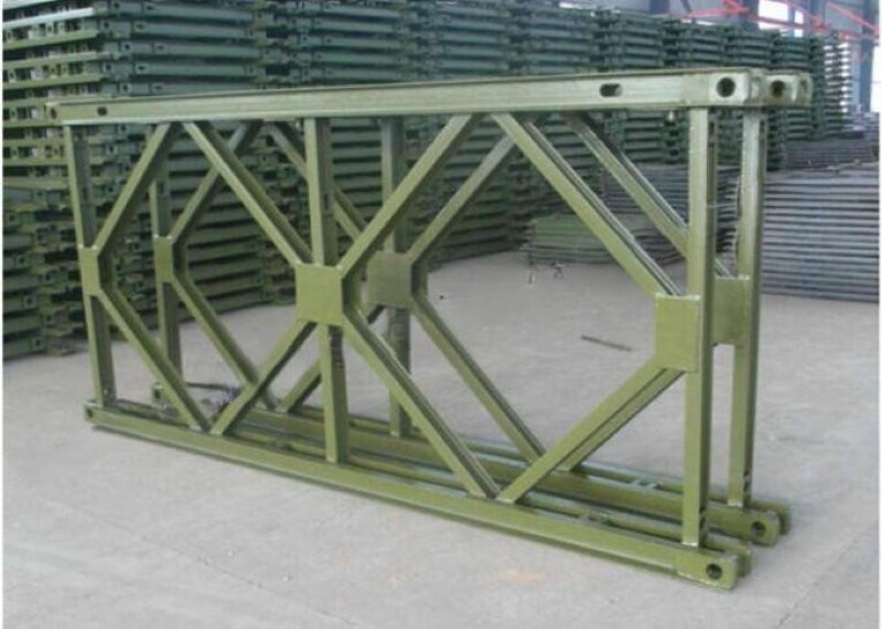 Standard Truss Piece Bailey Bridge Paint Army Green Color