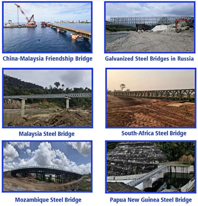 Partial Bailey Steel Bridge Projects Show Cases