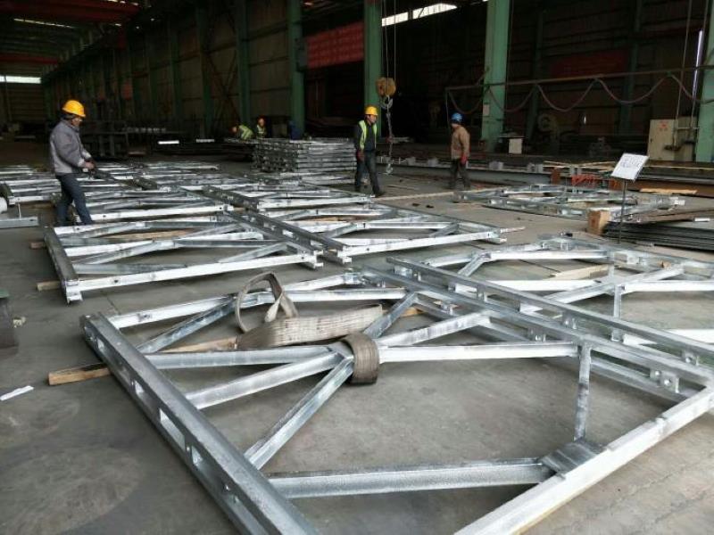 Small light bailey truss structures Hot dipped galvanized ready for delivery