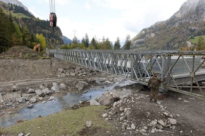 Emergency Logistic Support Bridging Switzerland 13 Bays Carriageway Full Decked