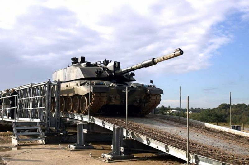 Logistic Support Bridge Main Battle Tank Military Load 80ton