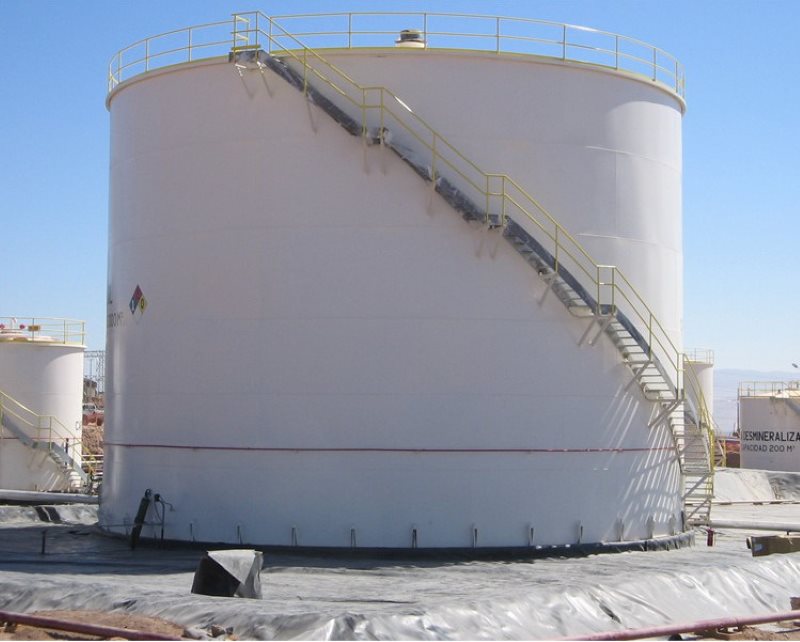 construction works stock thousand cubic meters oil tank vertical storage tank spot steel diesel fuel tanks