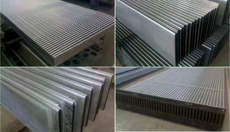 ACC configuration finned tube flat round oval shape with Aluminum fins brazed on flat bare tubes