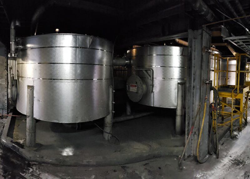 Custom mixing tanks stainless steel food waste mine slurry