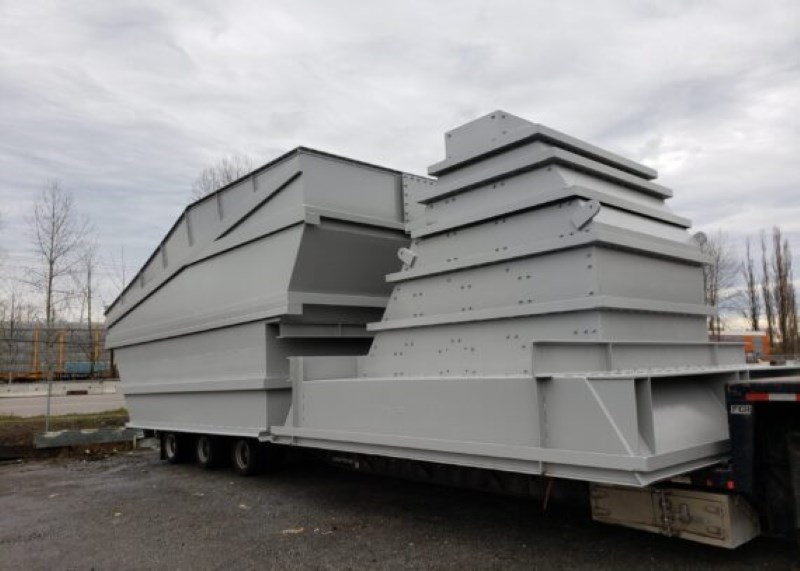 carbon steel stainless steel aluminium plateworks chutes bins