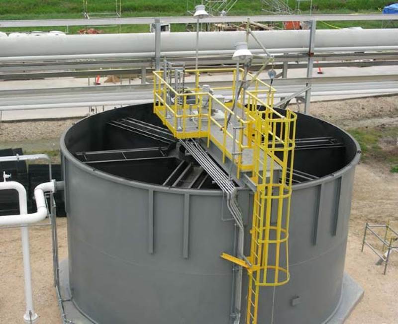 High rate solids contact clarifier