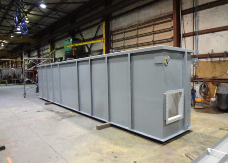 carbon steel tank rectangular square passivated ASTM 08