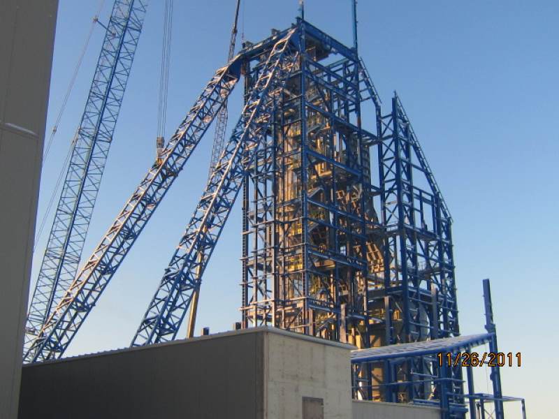 Headframes Gold Mines Deposit Erection