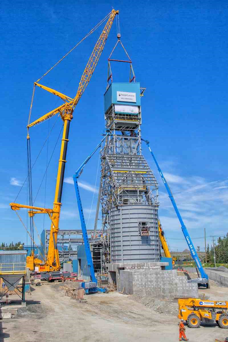 Headframe Installation