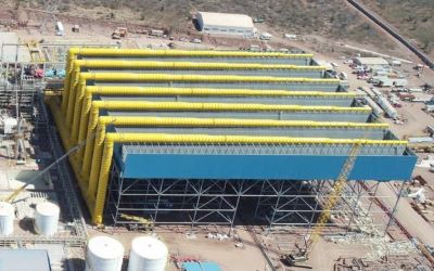 our acc project in mexico Topolobampo combined cycle power plant 42 module ACC