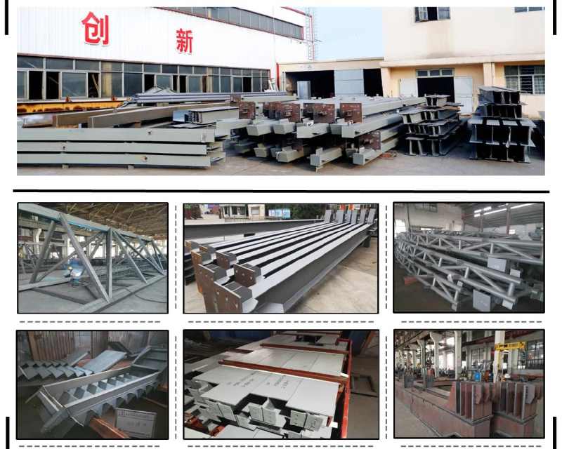 Heavy Steel Plant structure packing