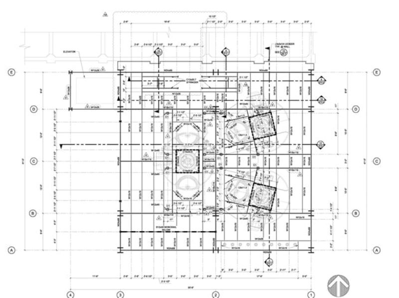 batch plant floor plan drawing