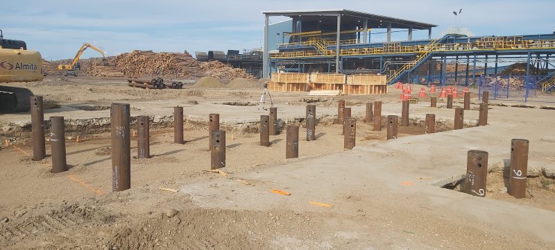 20200824 piling commence ACC foundation fuel bunker foundation