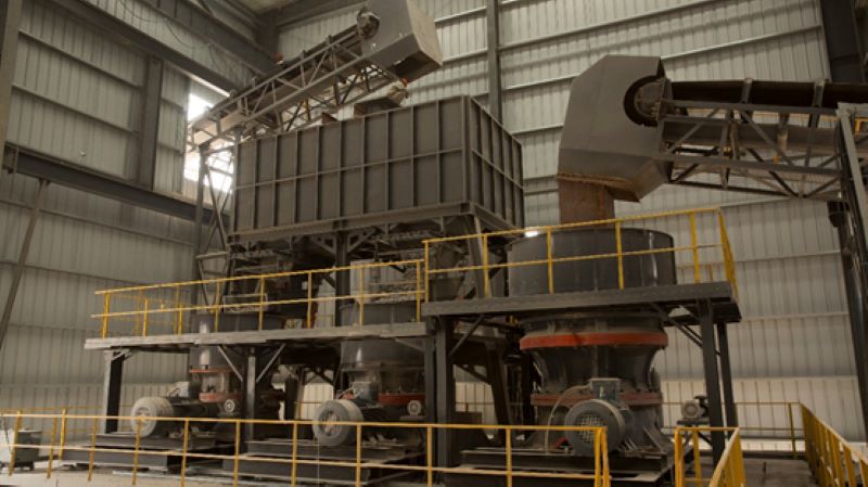 1800TPH Crusher Chute System