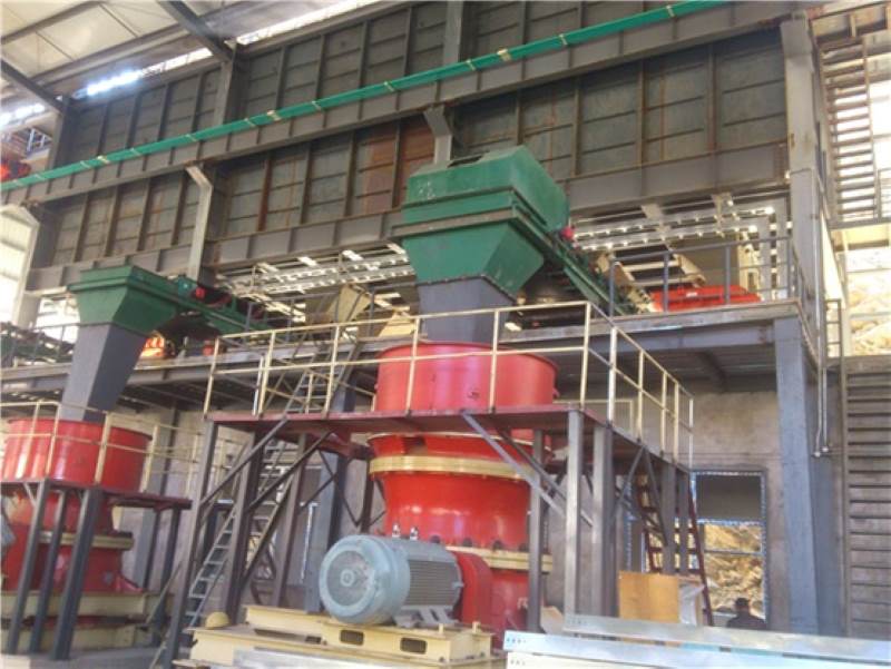 400TPH-Crusher Feed Chutes Operations