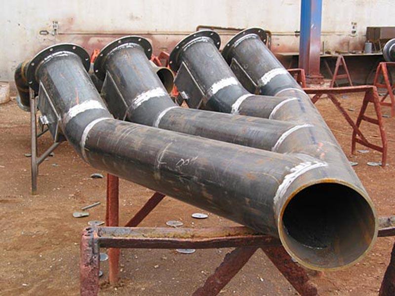 carbon Steel Pipe spools Welded in workshop 