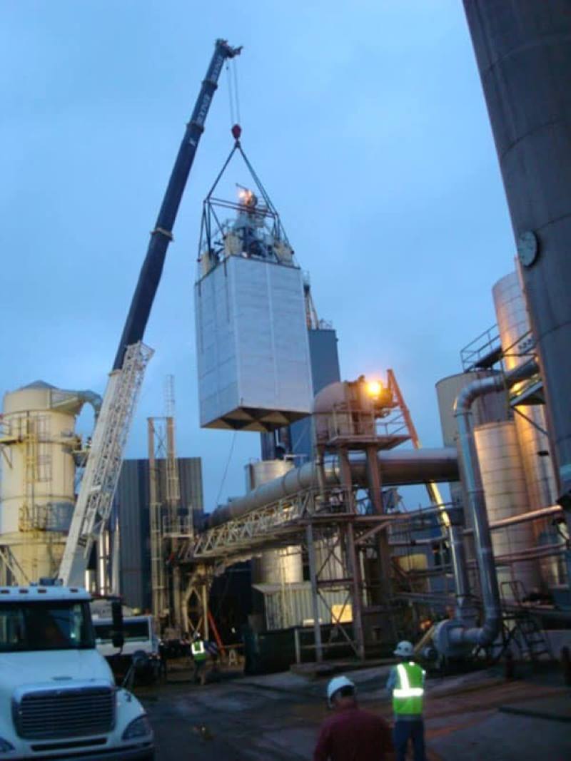 Erection of ZHM Huawu Steel Bins