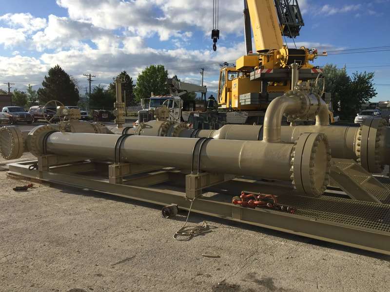 Steel Pipe Skid Oversized