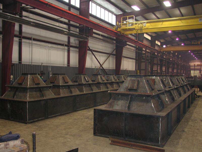 bins silos hoppers platework welding workshop