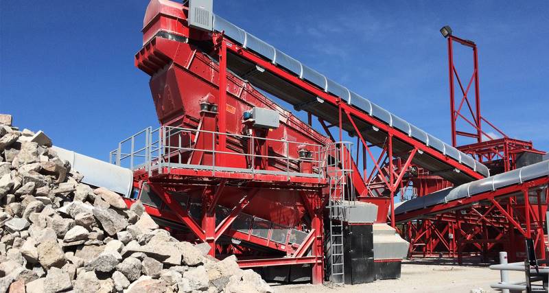 plat -work waste sorting conveyor chute structure