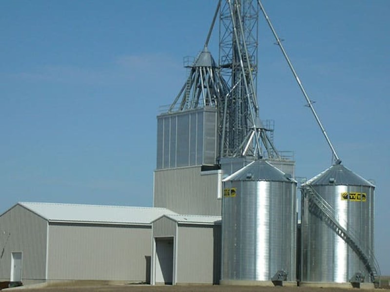 ZHM Huawu Steel Bin Installation Sheldon