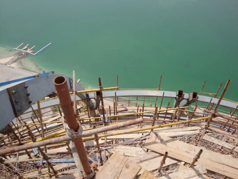 Doha Tower Crown Dome Structure Installation ZHM Installations