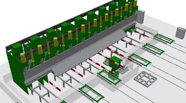 Material Handling Structure Steelworks