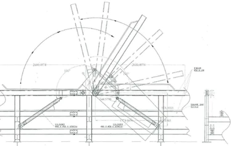 Material Handling Structure Steelworks