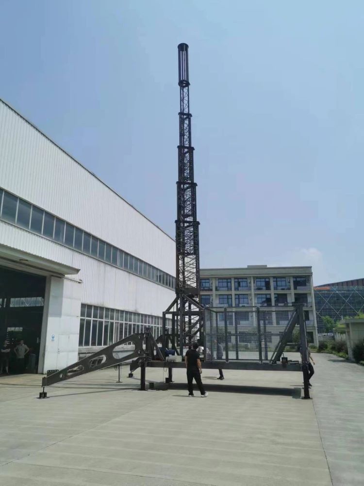 Portable_COWs_Telecommunication_Tower_01_Factory-Trial-Assembly-Testing