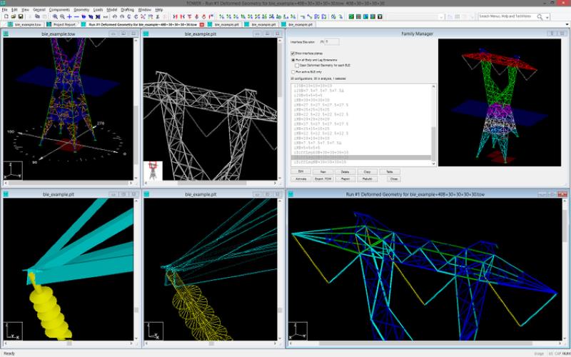 Overhead Line Lattice Steel Towers: PLS MS Tower Design 