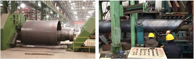 Steel Structures Fabrication Capabilities:Pipe Production