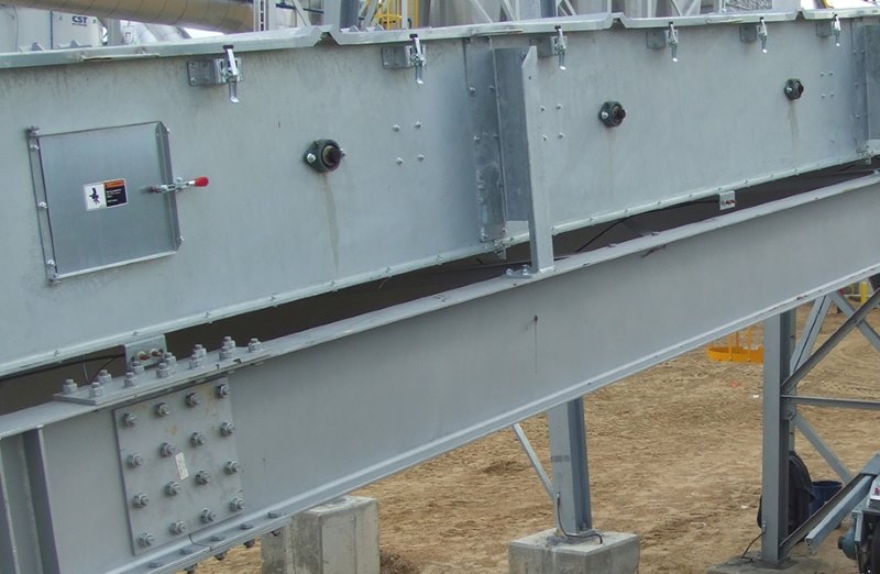 Screen Feed Conveyor Steel Structures for Gold Mines:Beam Frames