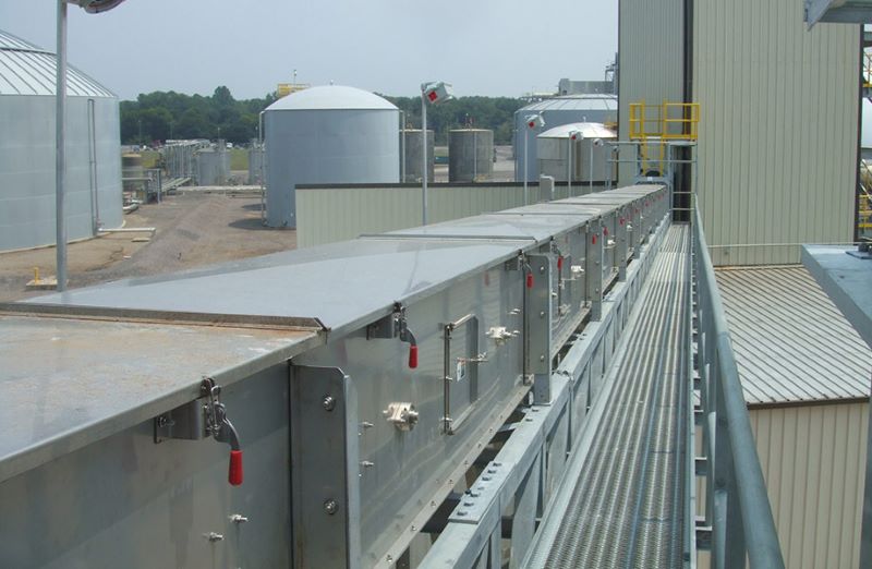 Crusher Station Buildings, Feed&Discharge Conveyor Steel Structures: Conveyor Transfer Tower