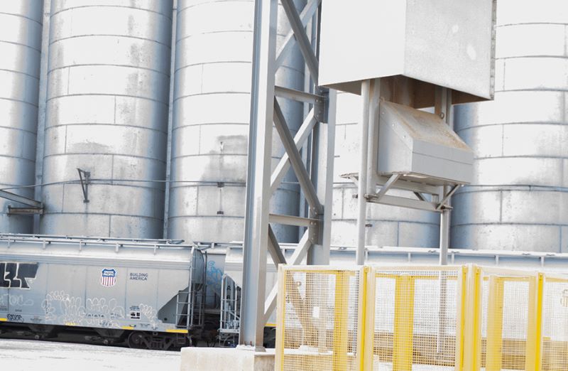 Crusher Station Buildings, Feed&Discharge Conveyor Steel Structures for Gold Mines: Gravity Take Up