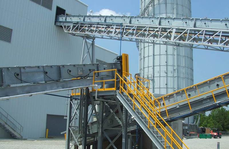 Screen Buildings and Screen Feed&Discharge Conveyors Steel Structures for Gold Mines: