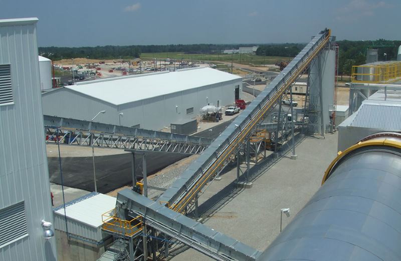 Crusher Station Buildings, Feed&Discharge Conveyor Steel Structures: