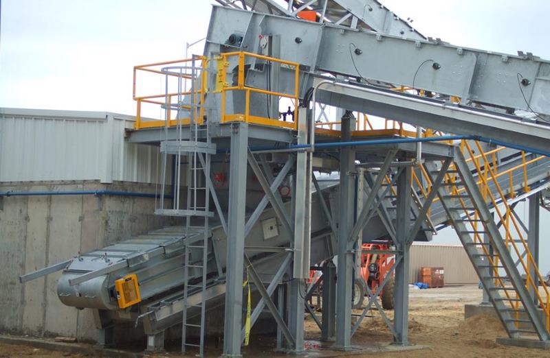 Crusher Station Buildings, Feed&Discharge Conveyor Steel Structures for Gold Mines: