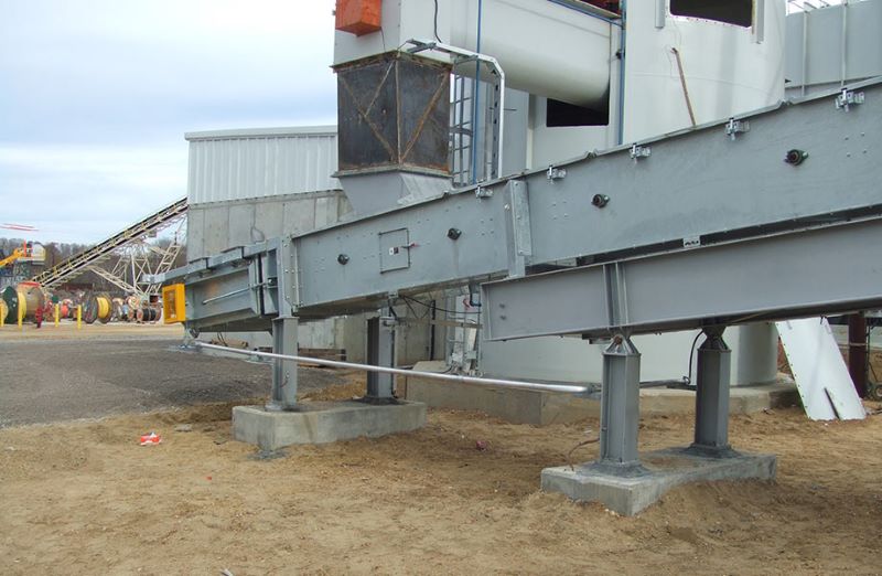 Crusher Feed&Discharge Conveyor Steel Structures for Gold Mines: