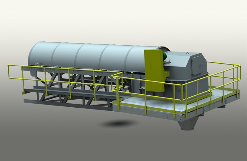 Screen Buildings and Screen Feed&Discharge Conveyors Steel Structures for Gold Mines: Service Platform Model TCTR