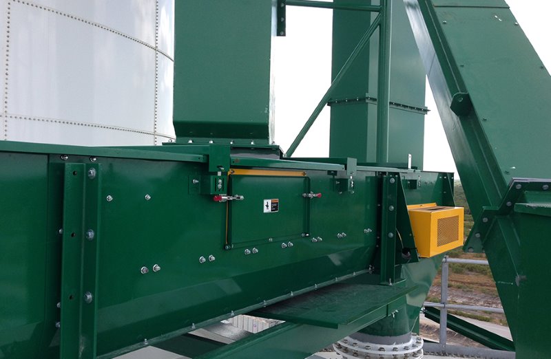 Screen Buildings and Screen Feed&Discharge Conveyors Steel Structures for Gold Mines: Tail Discharge Transition ETR