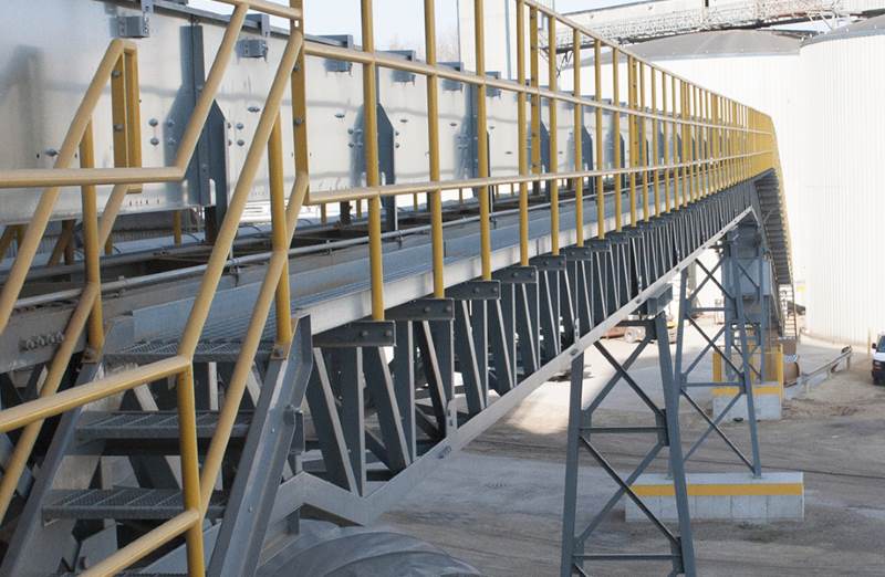 Screen Buildings and Screen Feed&Discharge Conveyors Steel Structures for Gold Mines: Walkways