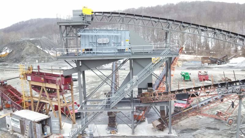 Horizontal Wet Screen Processing Station Plant for Sand& Gravel 