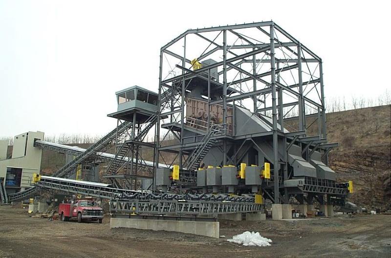 Enclosed Dual Screen Station Platforms Steel Structures For Mines 